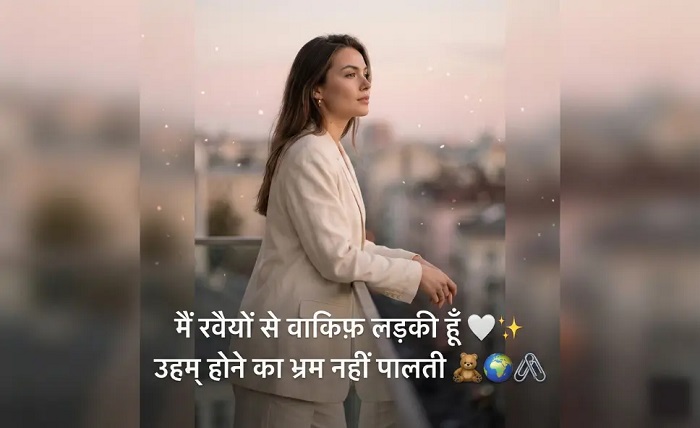 shayari attitude