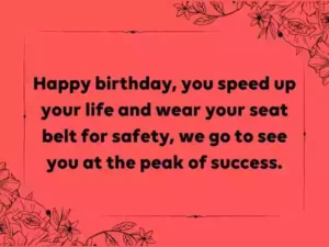 happy birthday wish