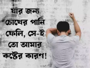 চাপা কষ্টের স্ট্যাটাস