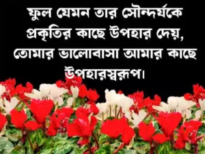 ফুল নিয়ে ক্যাপশন