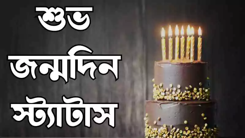 শুভ জন্মদিন স্ট্যাটাস