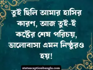 আবেগি কষ্টের স্ট্যাটাস